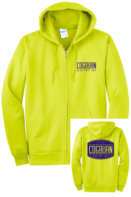 Cogburn Electric Full-Zip Hooded Sweatshirt