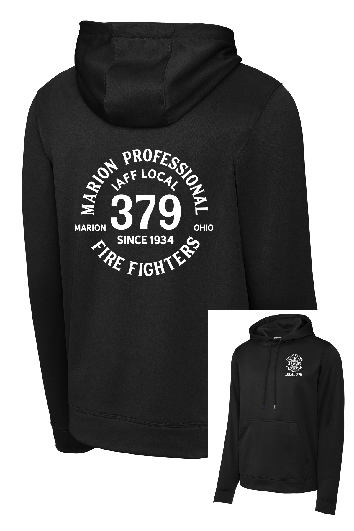 Local 379 Sport Tek Sport Wick Fleece Hoodie