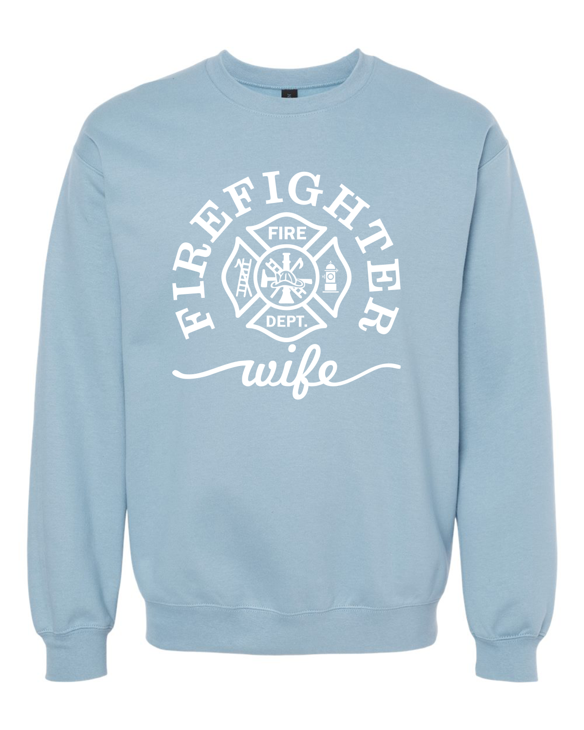 Fire Wife Softstyle® Crewneck Sweatshirt
