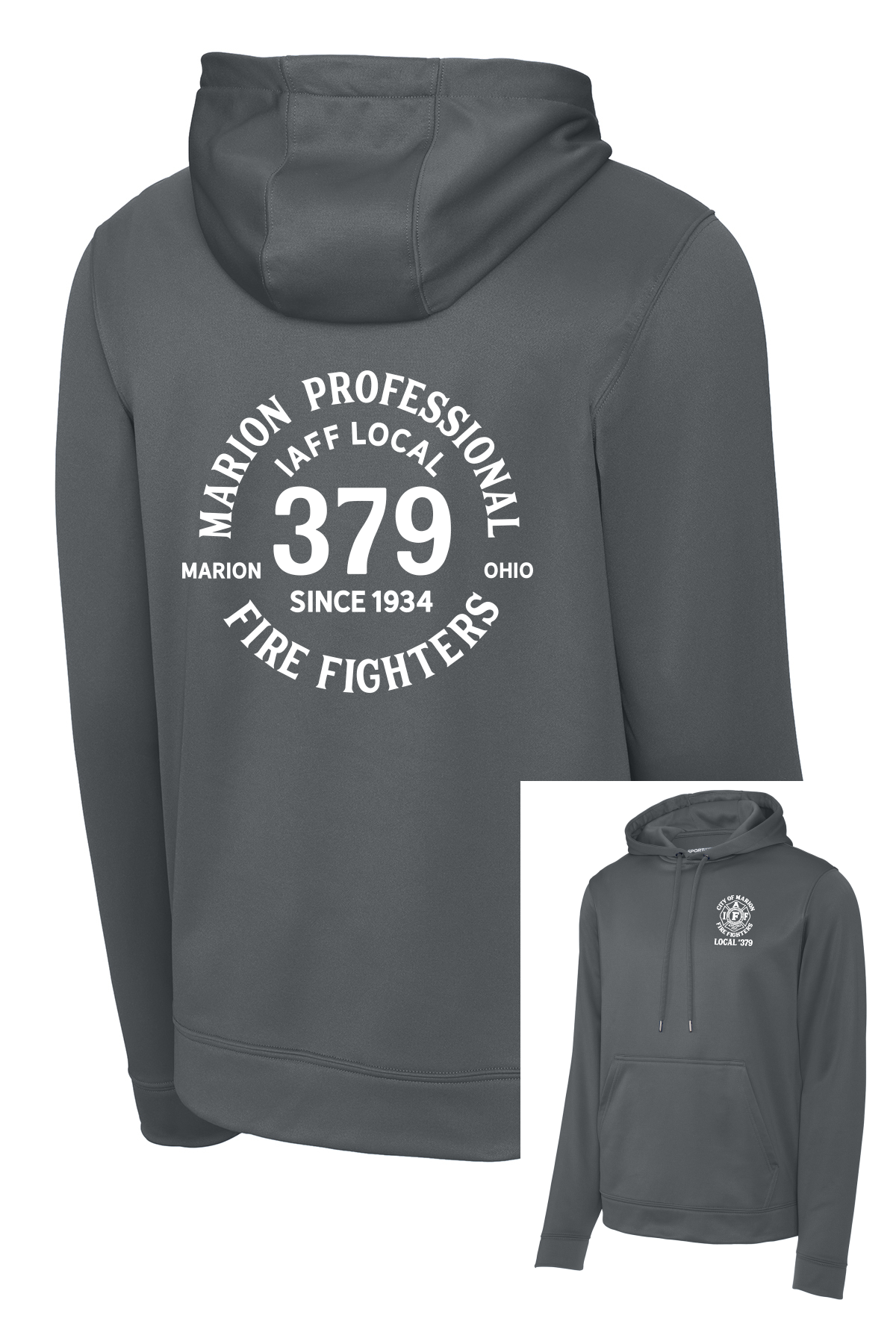 Local 379 Sport Tek Sport Wick Fleece Hoodie