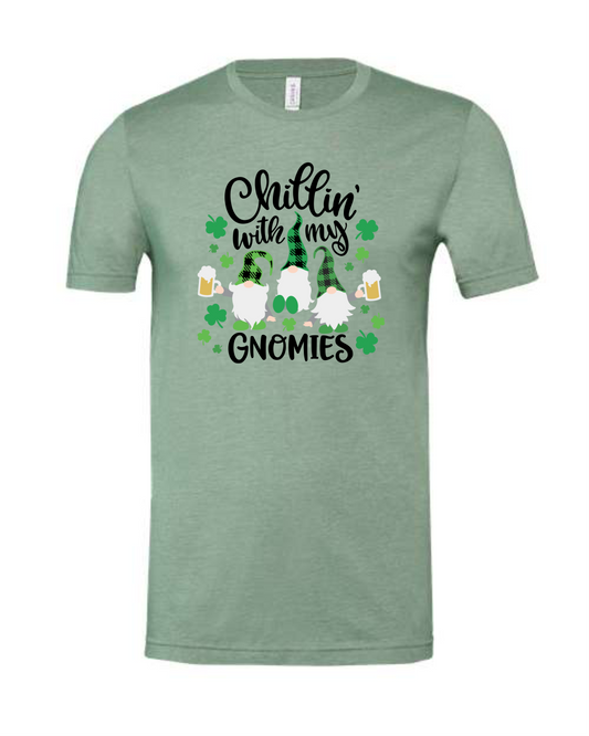 Chillin With My Gnomies St. Patty's