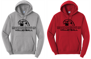 Marion Hawks Volleyball Hoodie