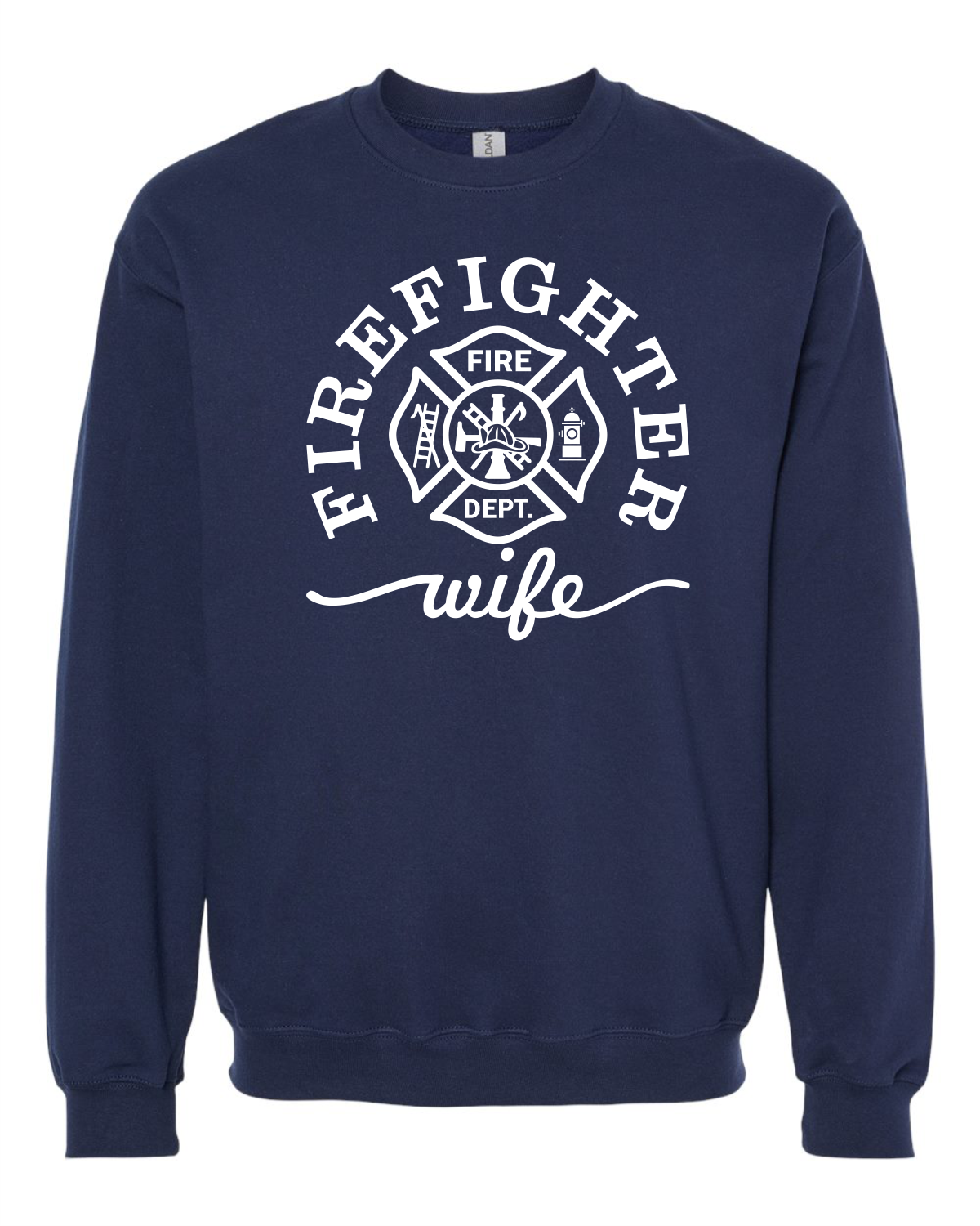 Fire Wife Softstyle® Crewneck Sweatshirt