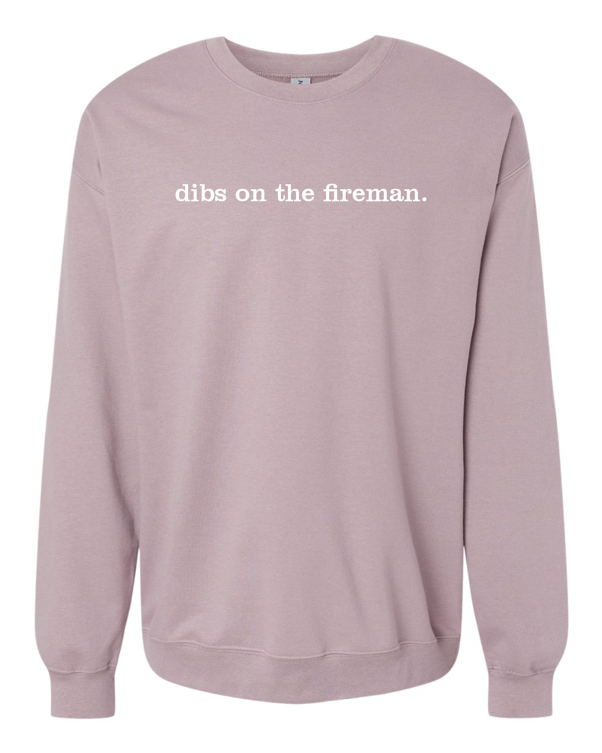Dibs On the Fireman Softstyle® Crewneck Sweatshirt