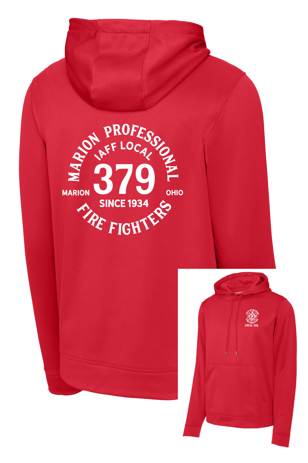 Local 379 Sport Tek Sport Wick Fleece Hoodie