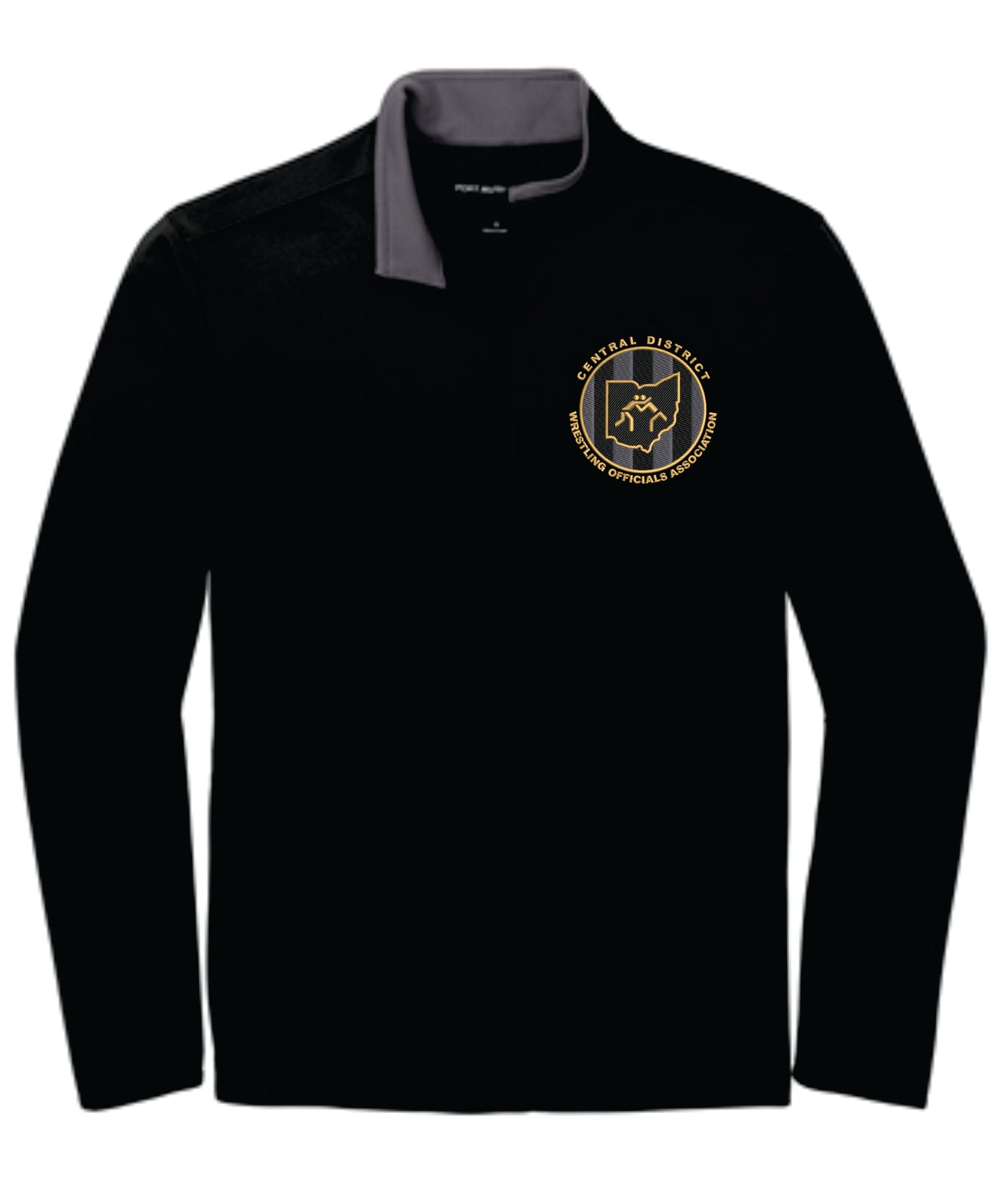 Central District Wrestling Officials Association Silk Touch ™ Performance 1/4-Zip