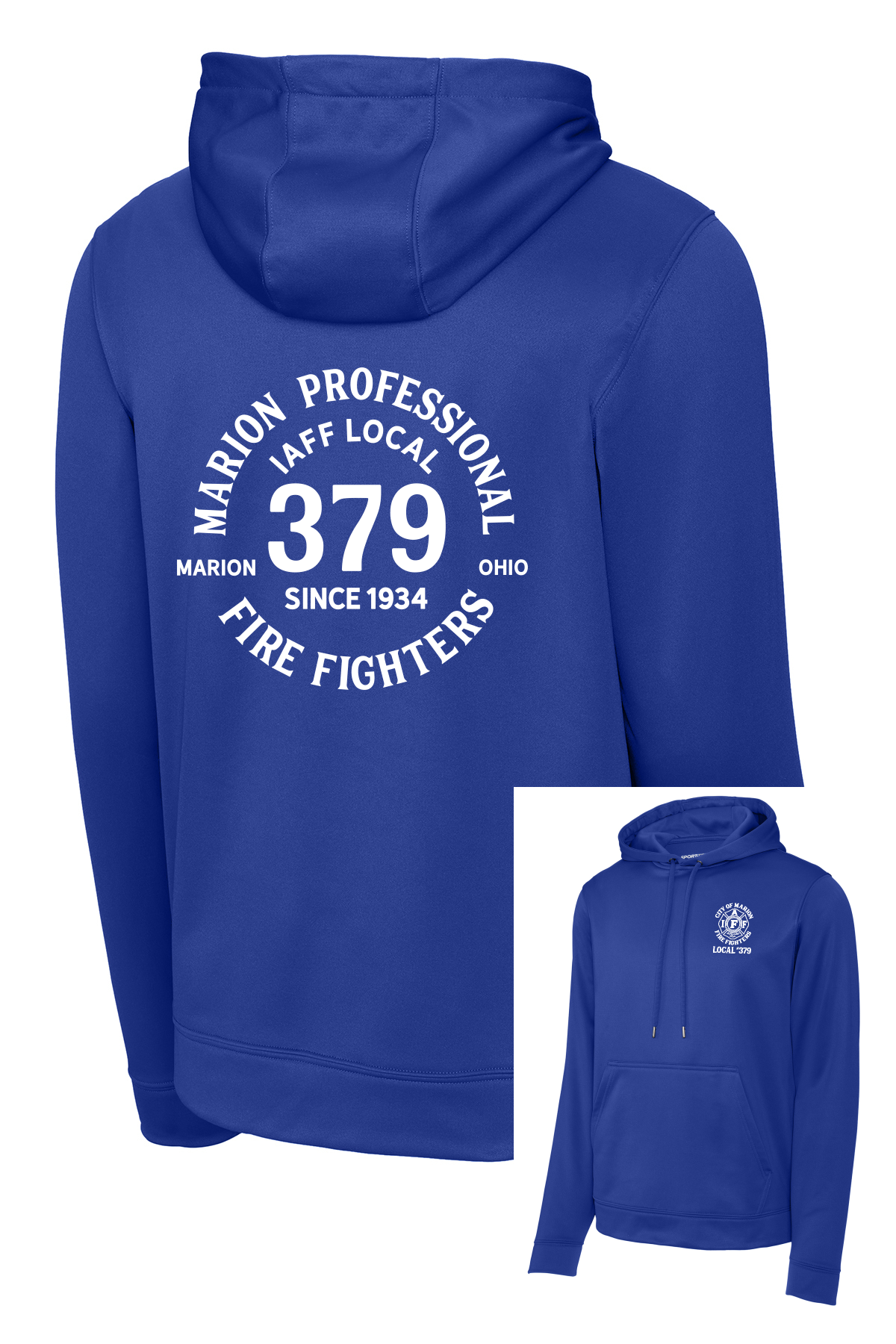 Local 379 Sport Tek Sport Wick Fleece Hoodie