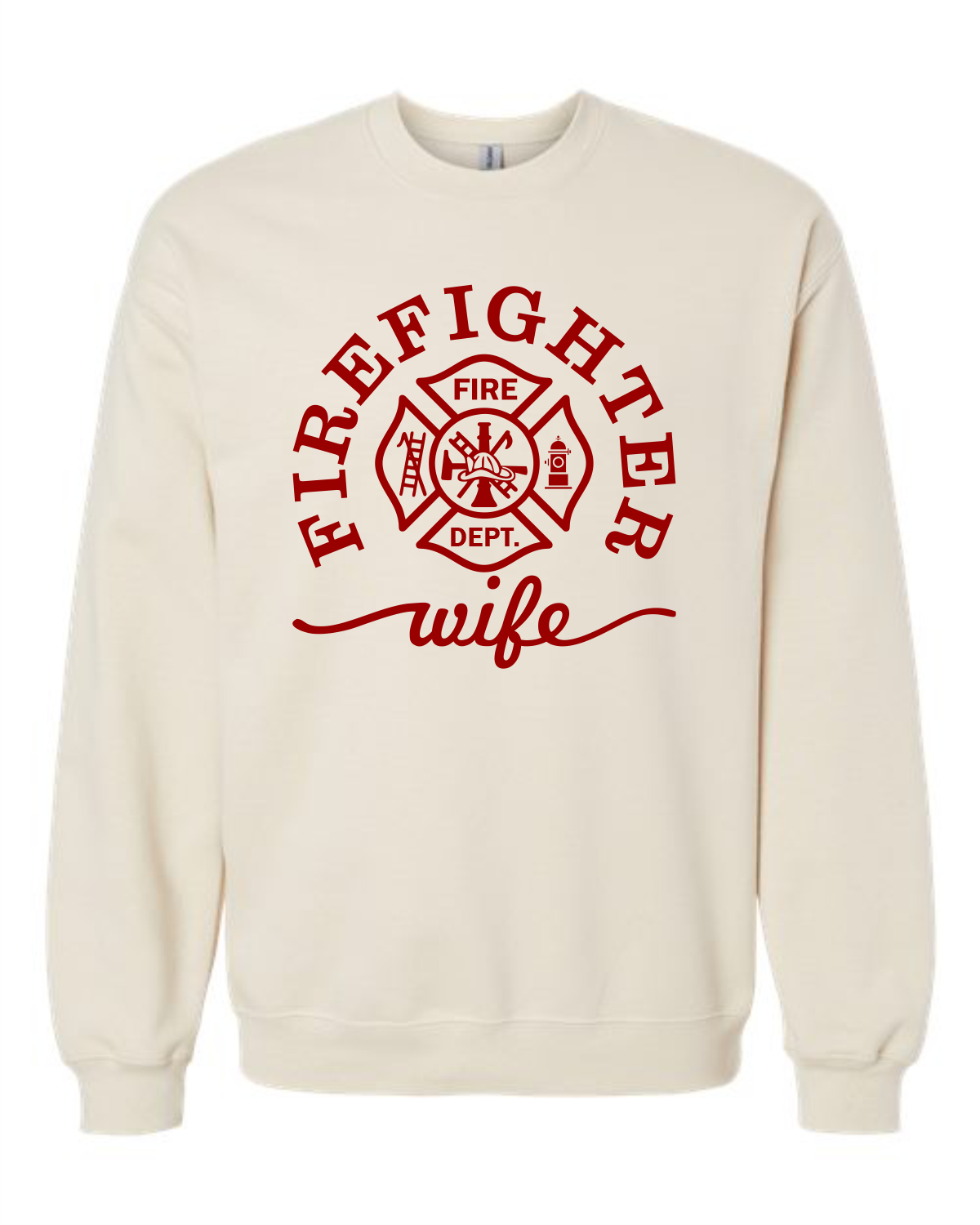 Fire Wife Softstyle® Crewneck Sweatshirt