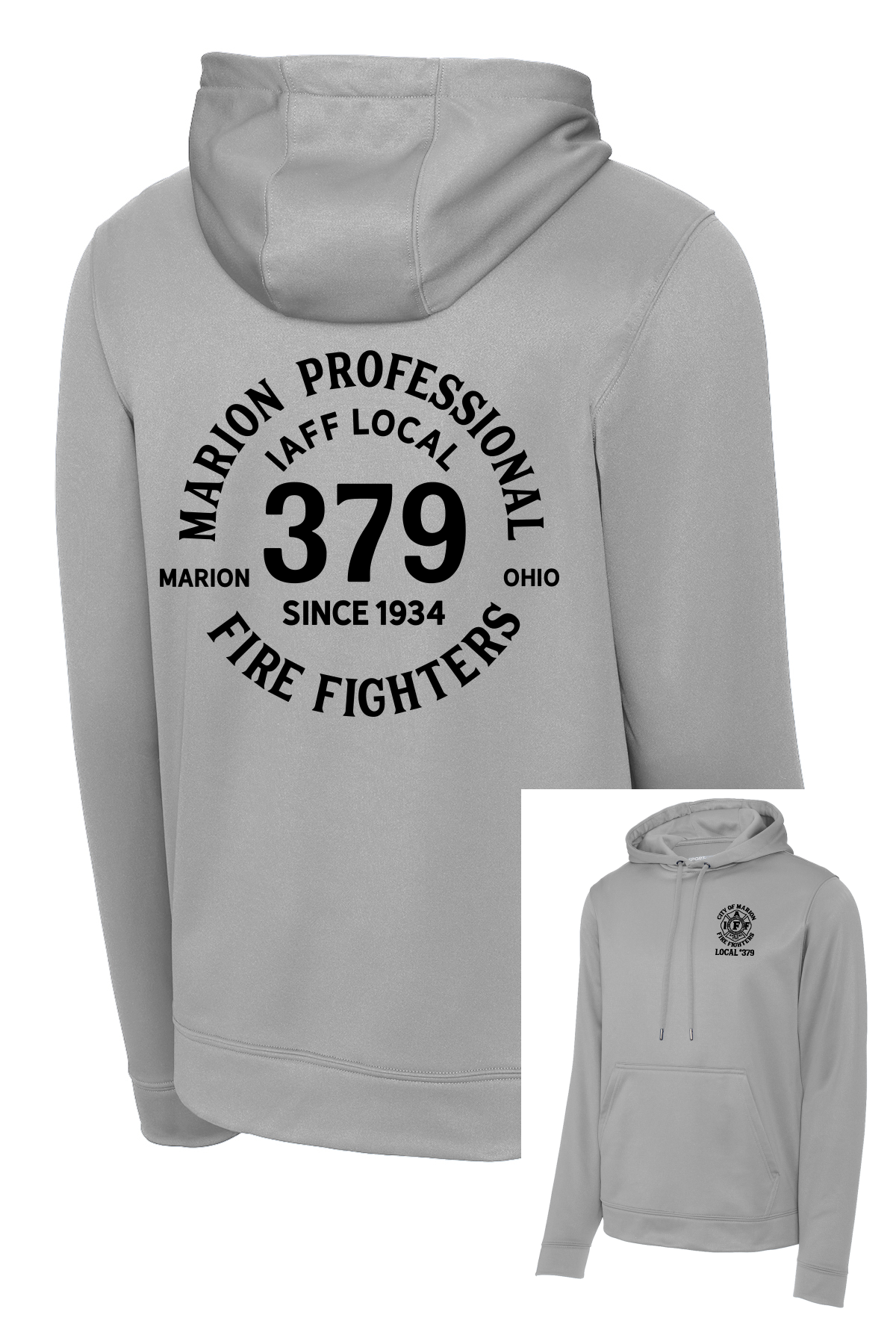 Local 379 Sport Tek Sport Wick Fleece Hoodie