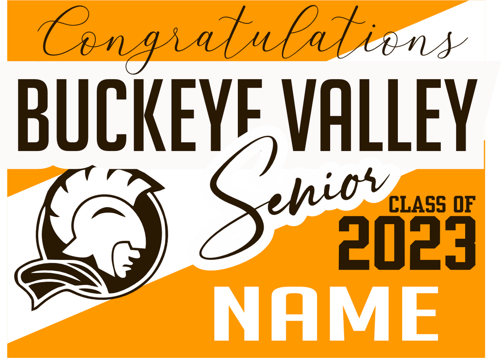 Buckeye Valley Senior Yard Sign