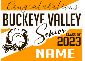 Buckeye Valley Senior Yard Sign