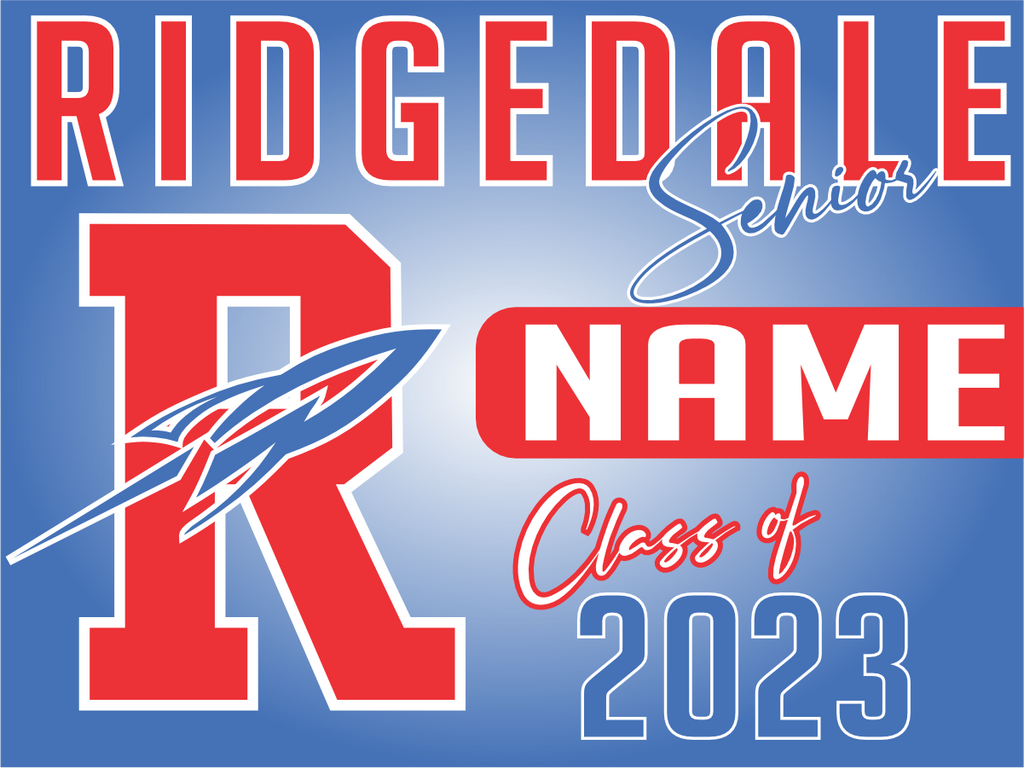Ridgedale Senior Yard Sign