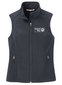 United Way Port Authority® Ladies Core Soft Shell Vest
