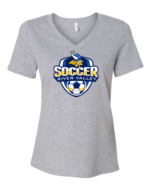 River Valley Soccer Ladies V-Neck