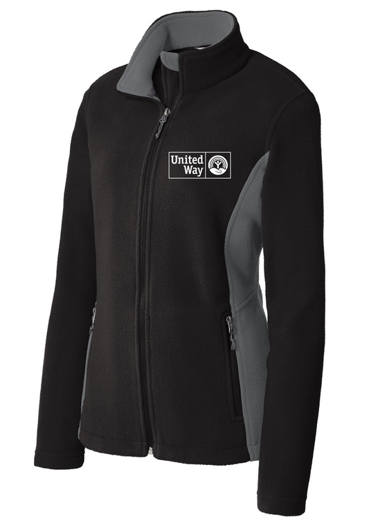 United Way Port Authority® Ladies Colorblock Value Fleece Jacket