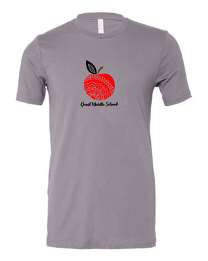 Grant Middle School Apple Logo