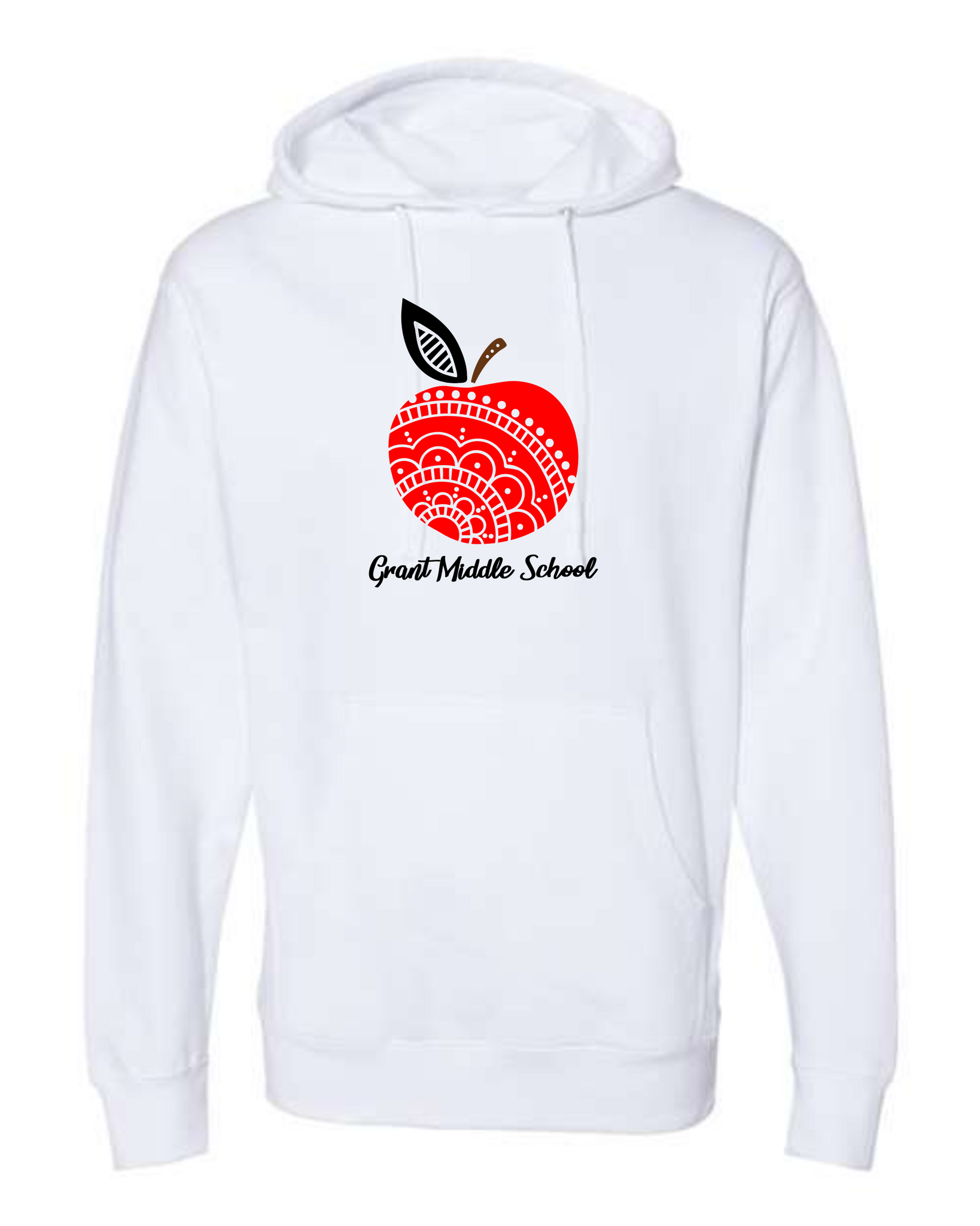 Grant Middle School Apple Logo