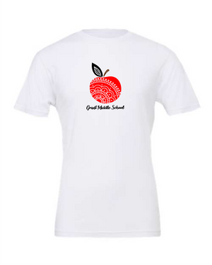 Grant Middle School Apple Logo