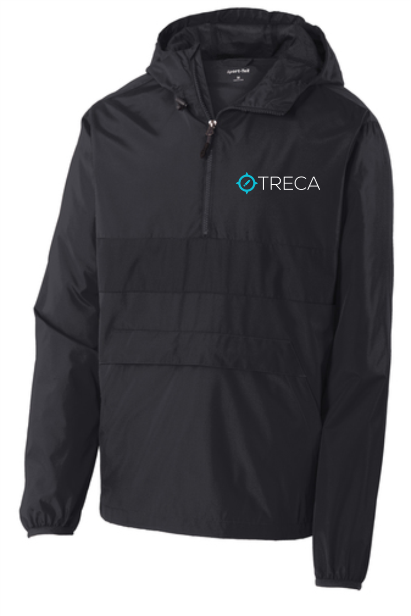 Treca Embroidered Zipped Pocket Anorak