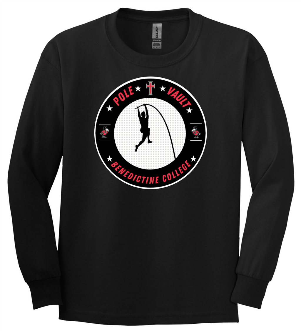 Benedictine Pole Vaule Long Sleeve T-Shirt