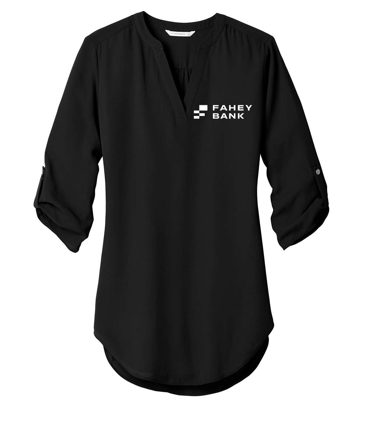 Port Authority® Ladies 3/4-Sleeve Tunic Blouse.