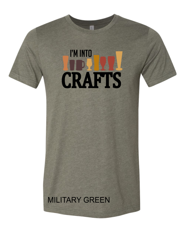 I'm in to Crafts (soft t)