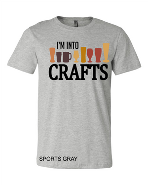 I'm in to Crafts (soft t)
