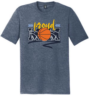 River Valley Basketball Proud Mom TriBlend (soft T)