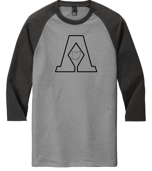 Aces Baseball District ® Perfect Tri® 3/4-Sleeve Raglan