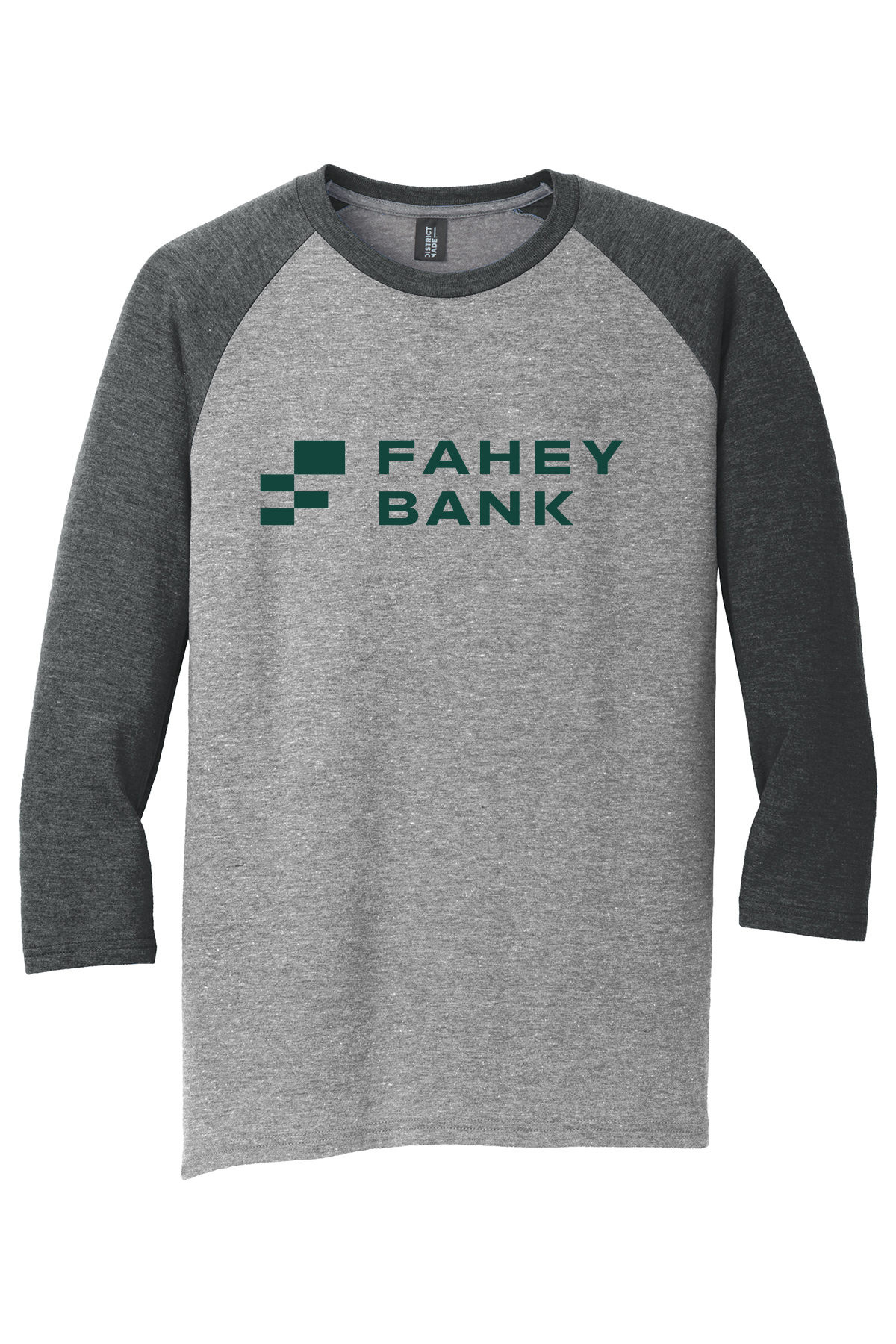 District ® Perfect Tri ® 3/4-Sleeve Raglan FAHEY Bank