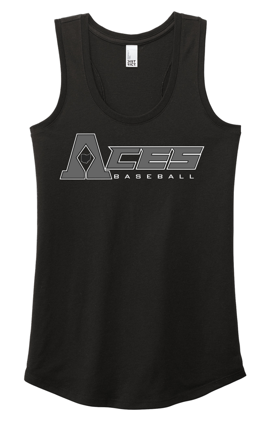 Aces Baseball District ® Women's Perfect Tri® Racerback Tank