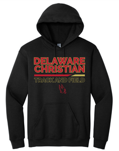 Delaware Christian Track and Field Hoodie