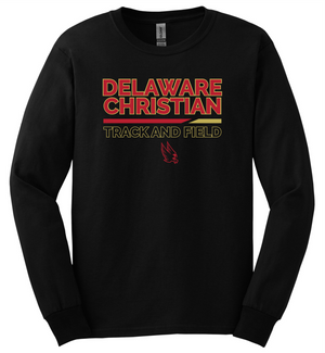 Delaware Christian Track and Field Long Sleeve T-Shirt