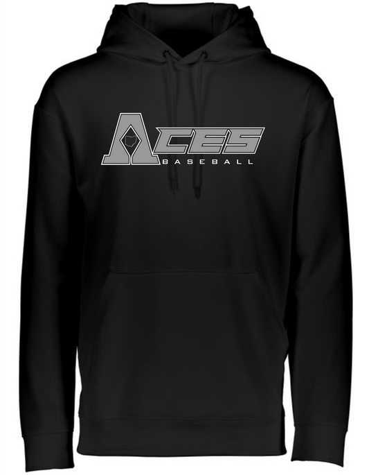 Aces Baseball Sport Tek Sport Wick Fleece Hoodie