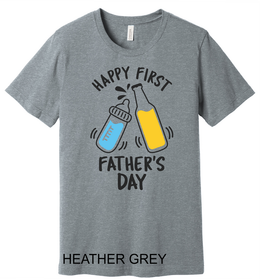 Happy First Father's Day (soft t)