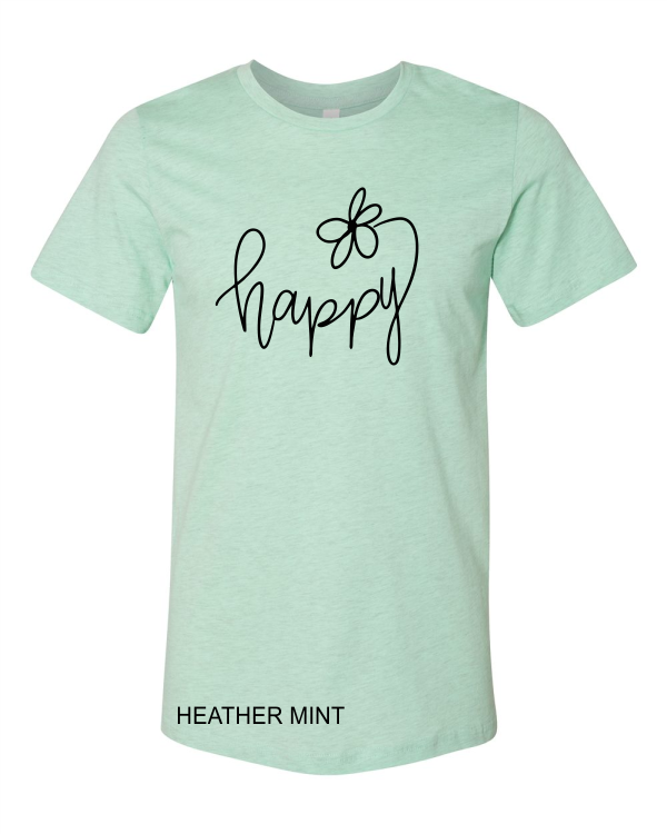 Happy (soft t)