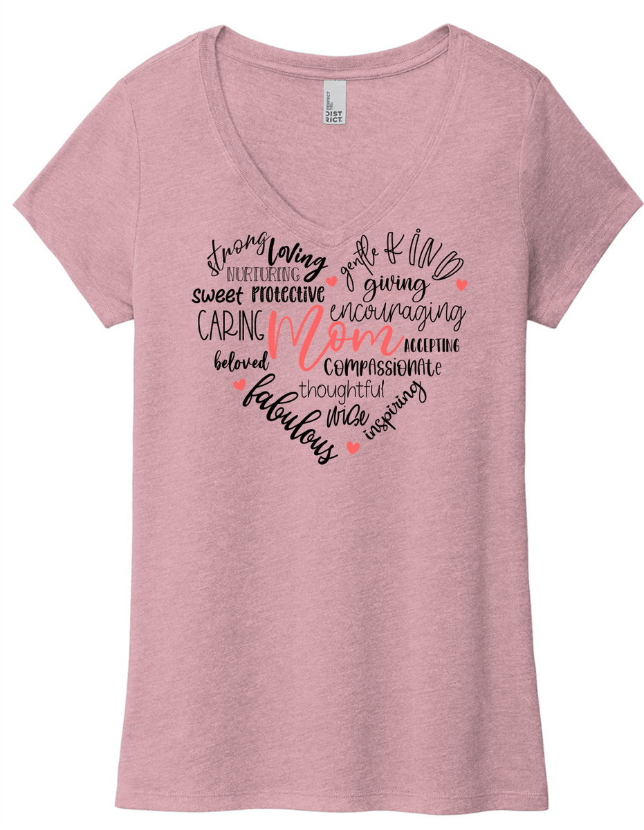 Wordle Heart MOM (soft t) – Hessler's Screen Printing and More