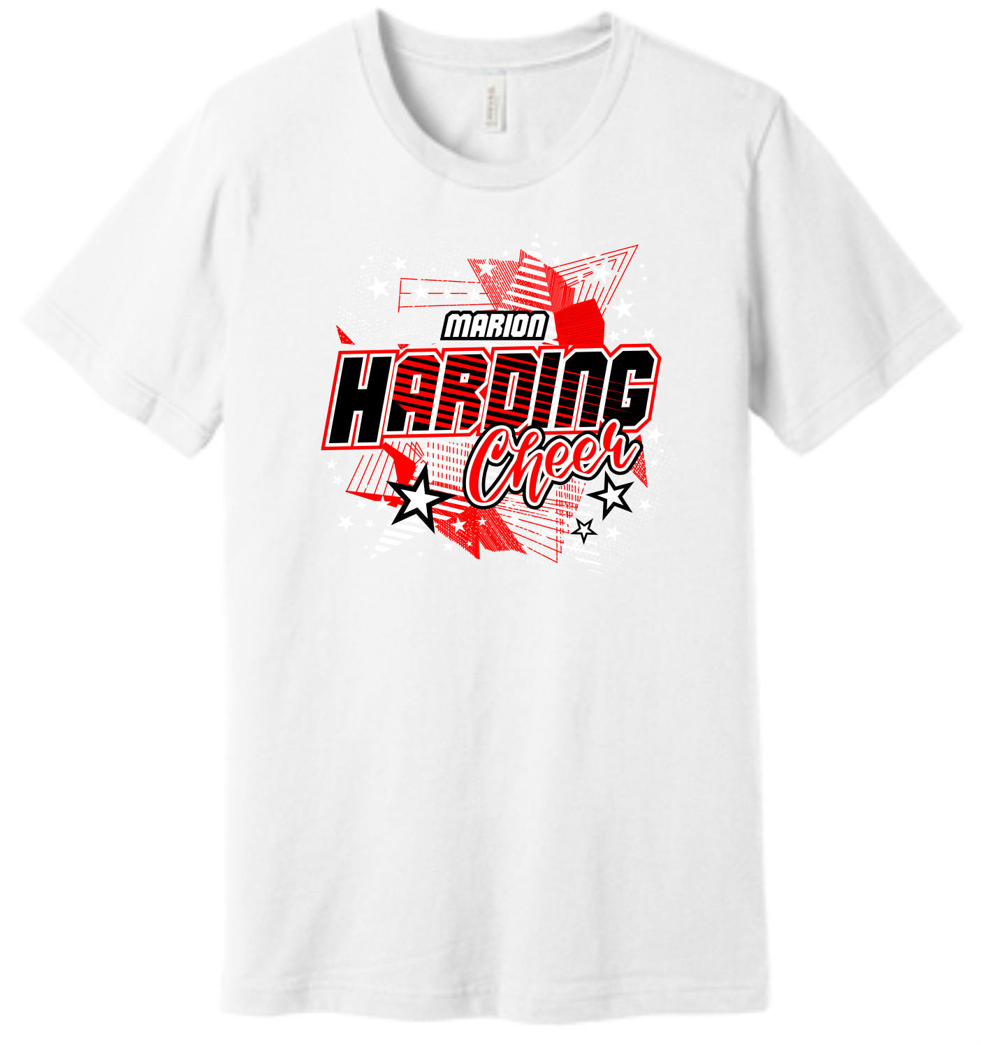 Marion Harding Cheer Bella Canvas T-Shirt