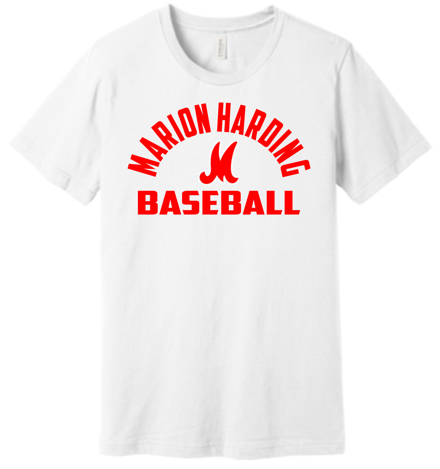 Marion Harding Baseball Bella Canvas T-Shirt