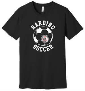 Harding Soccer w/Seal Bella Canvas T-Shirt