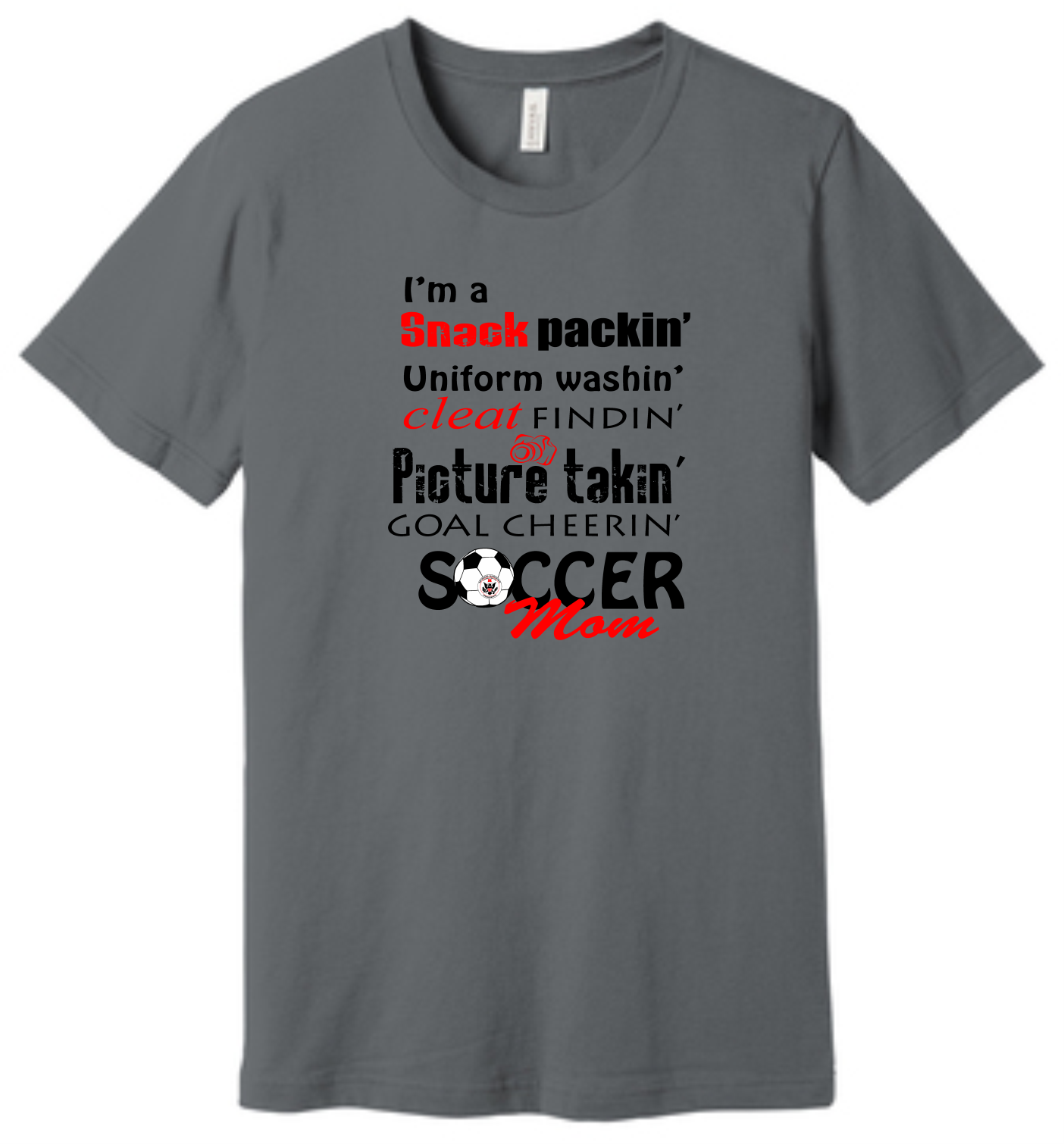 Harding Soccer Mom Bella Canvas T-Shirt