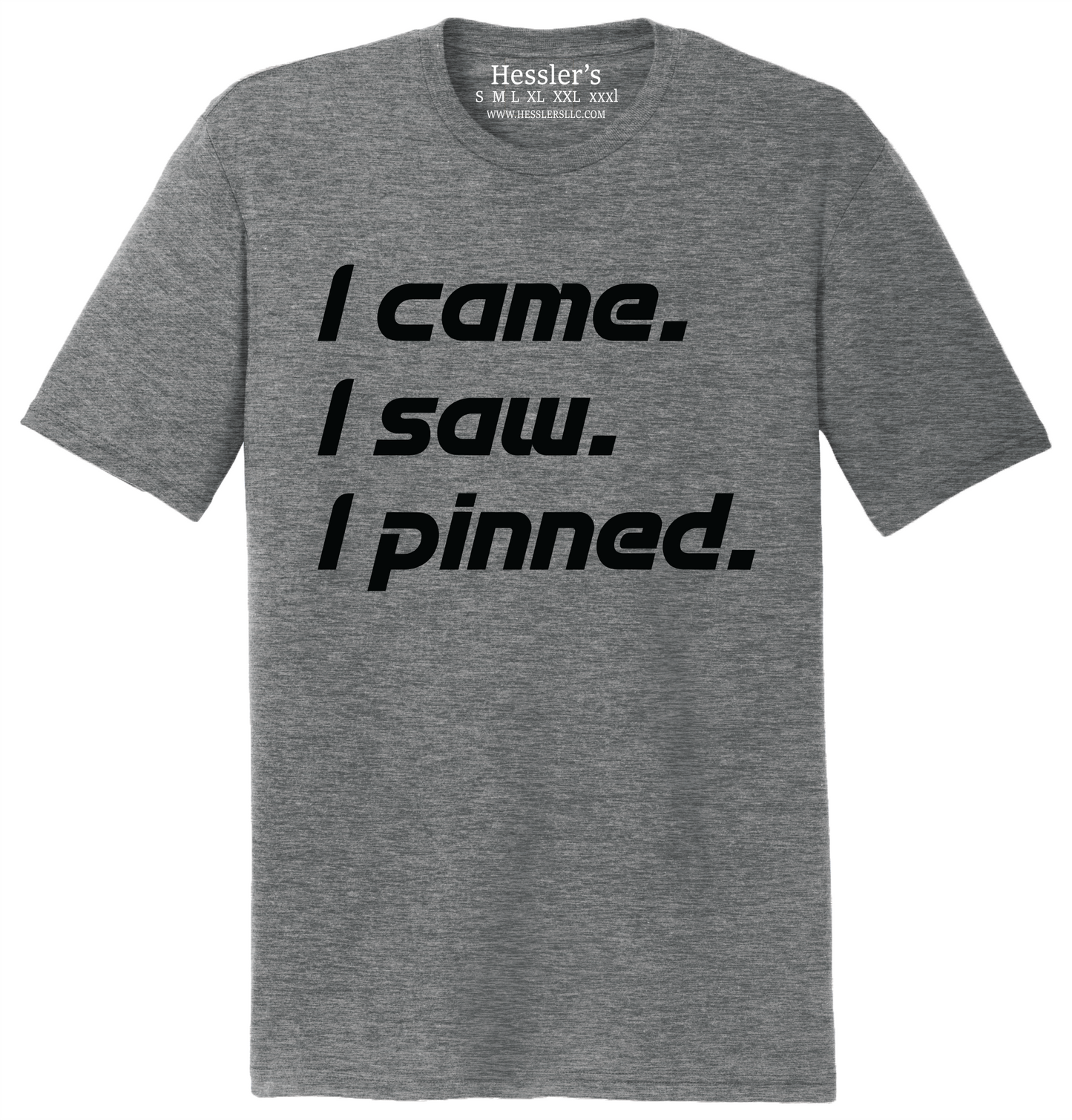 I came, I saw, I pinned Soft T