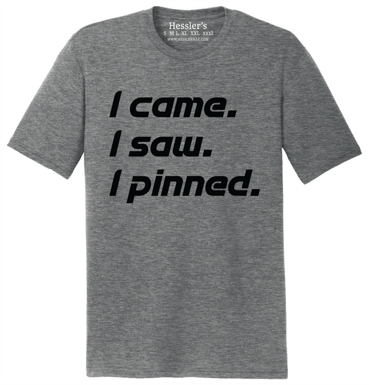 I came, I saw, I pinned Soft T