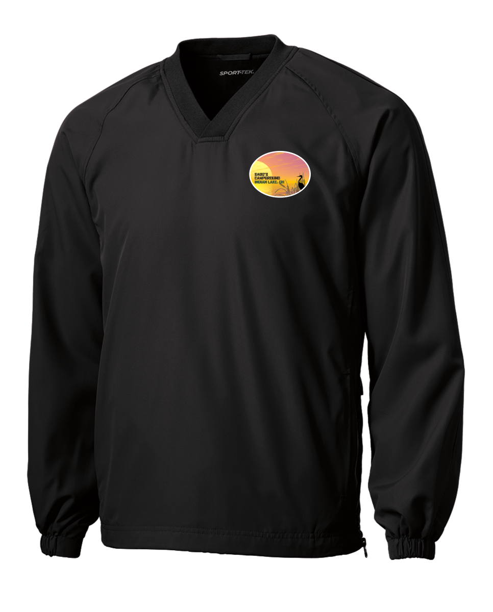 Indian Lake V-Neck Raglan Windshirt