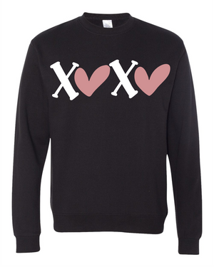 XOXO w/Hearts Long Sleeve T-Shirt