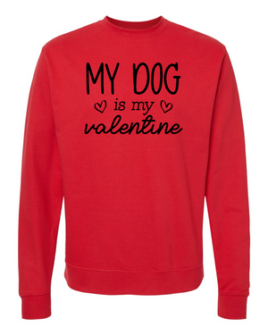 My Dog is Valentine Long Sleeve T-Shirt