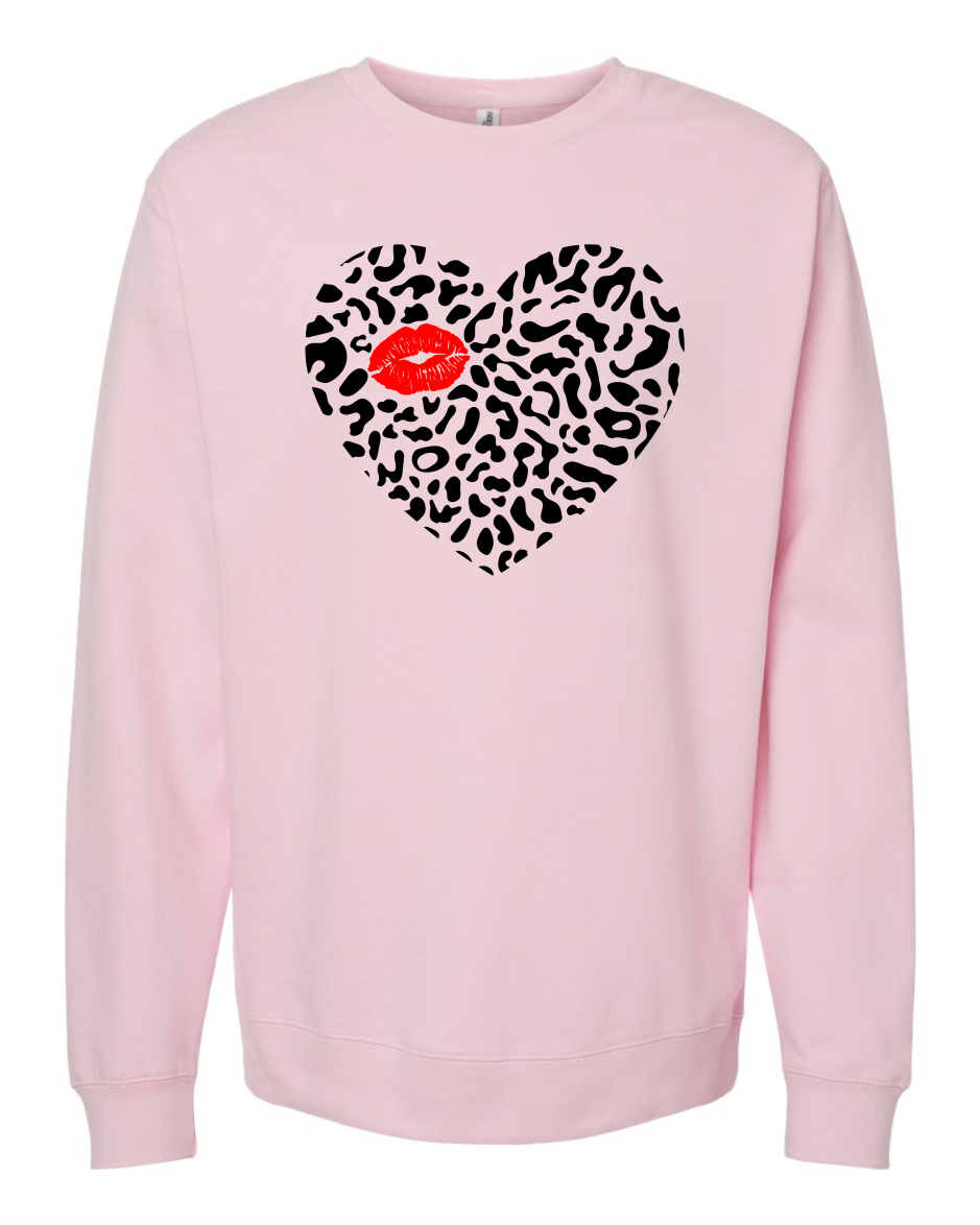 Leopard Print Heart