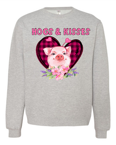Hogs & Kisses Long Sleeve T-Shirt
