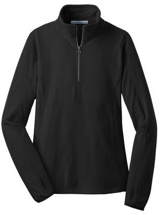 Ladies Microfleece 1/2 Zip L224 (MCBDD)