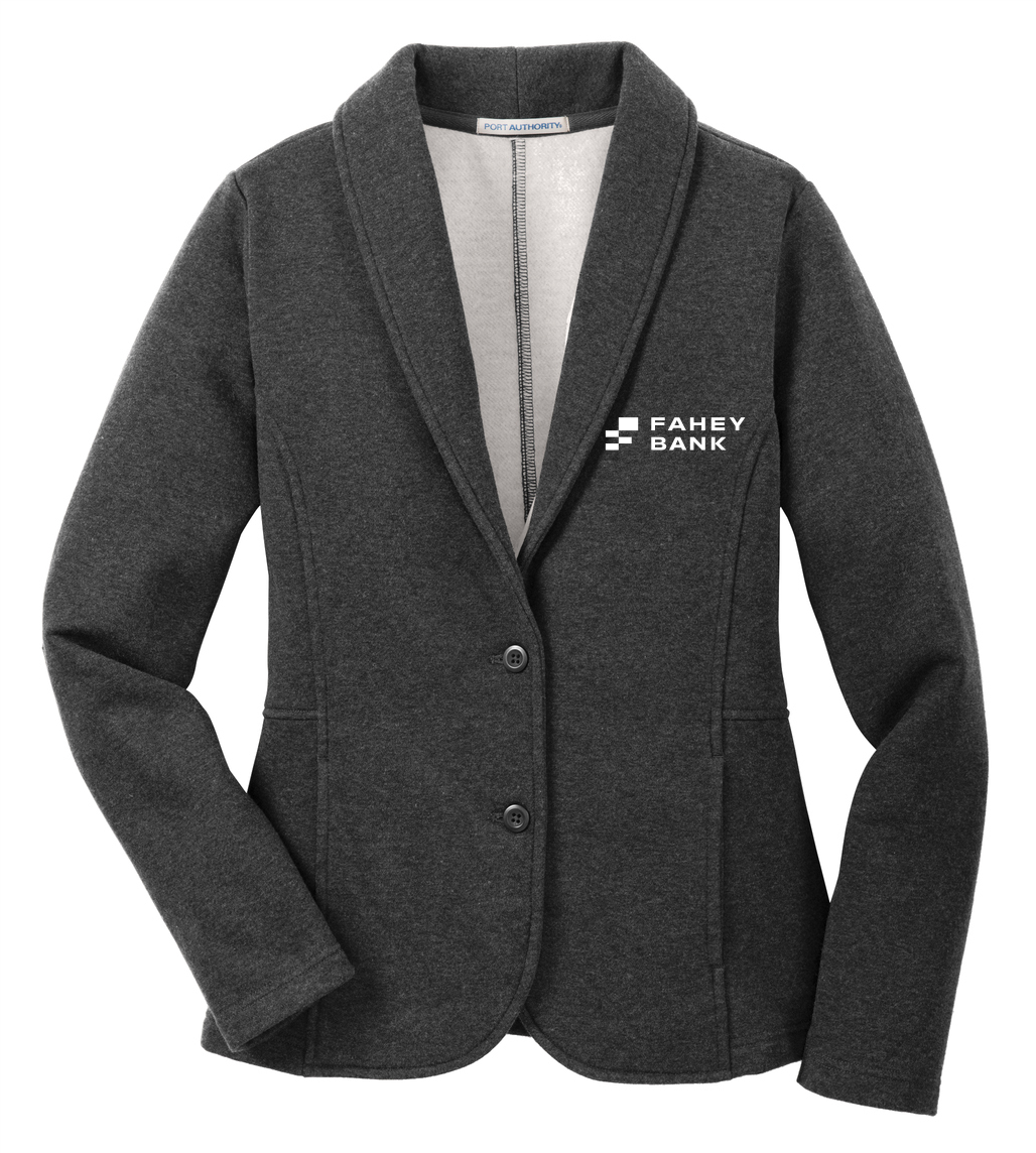 Port Authority® Ladies Fleece Blazer FAHEY Bank
